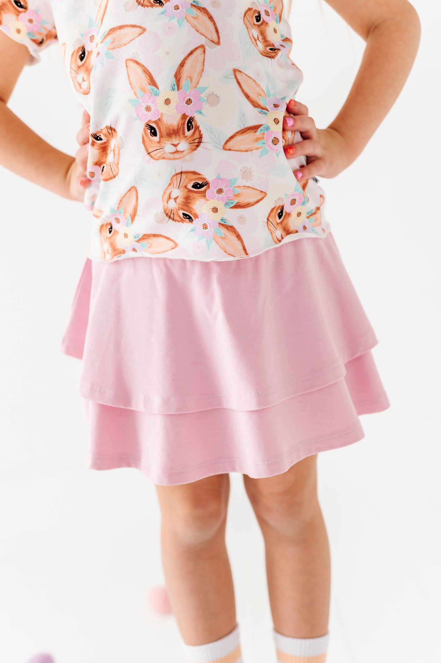 Lilac 2-Tiered Skort