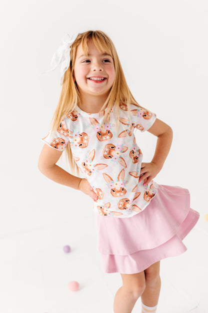 Lilac 2-Tiered Skort