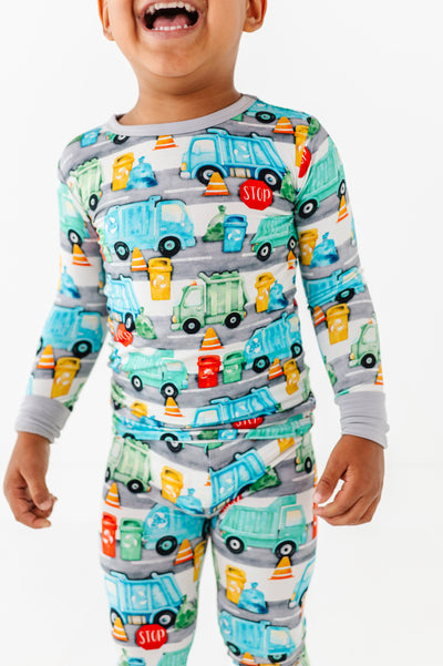 Cleanup Crew 2-Piece Pajamas: LONG