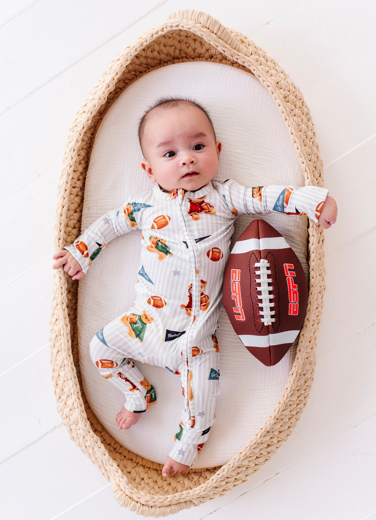 Touchdown Teddy Convertible Romper