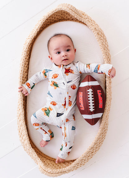 Touchdown Teddy Convertible Romper