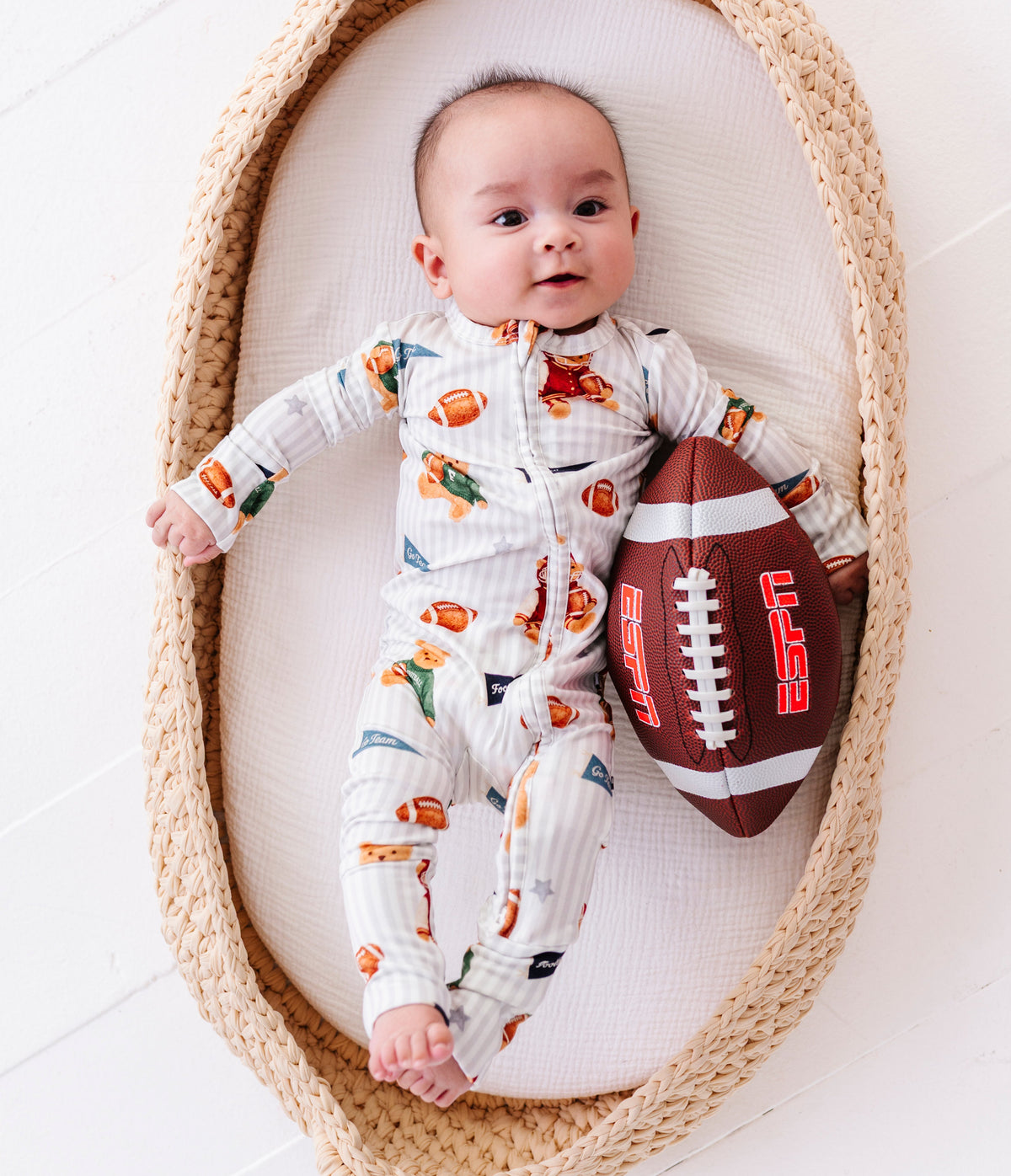 Touchdown Teddy Convertible Romper