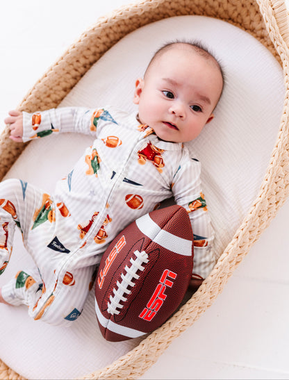 Touchdown Teddy Convertible Romper