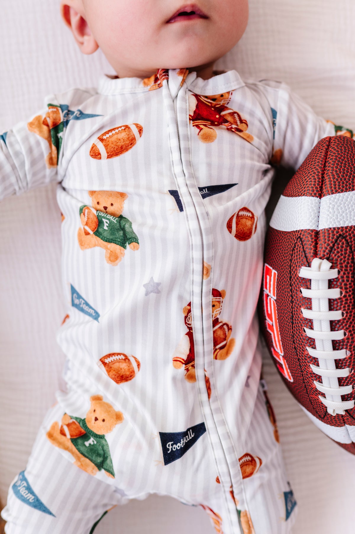 Touchdown Teddy Convertible Romper