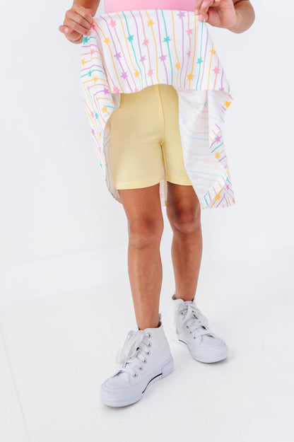 Happy Hues Biker Short Set