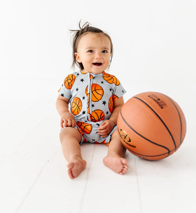 Paxton Zip Shortie Romper