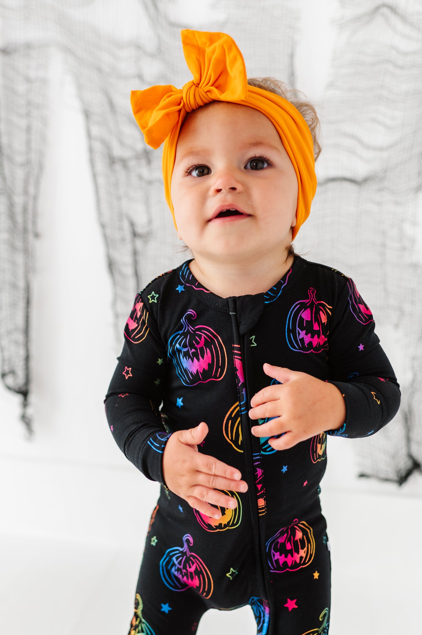 Midnight Mischief Foil Convertible Romper