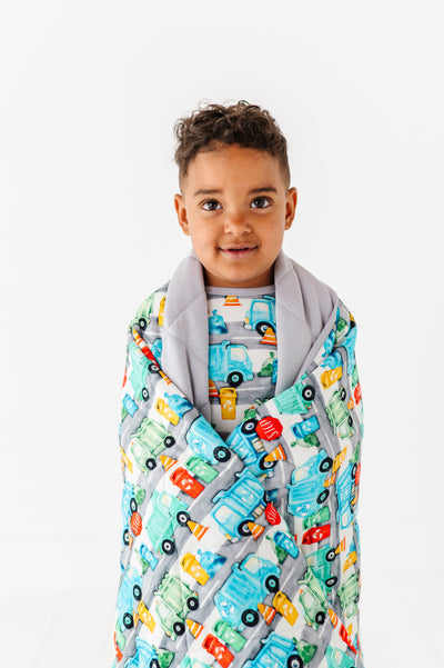 Cleanup Crew Toddler Birdie Quilt