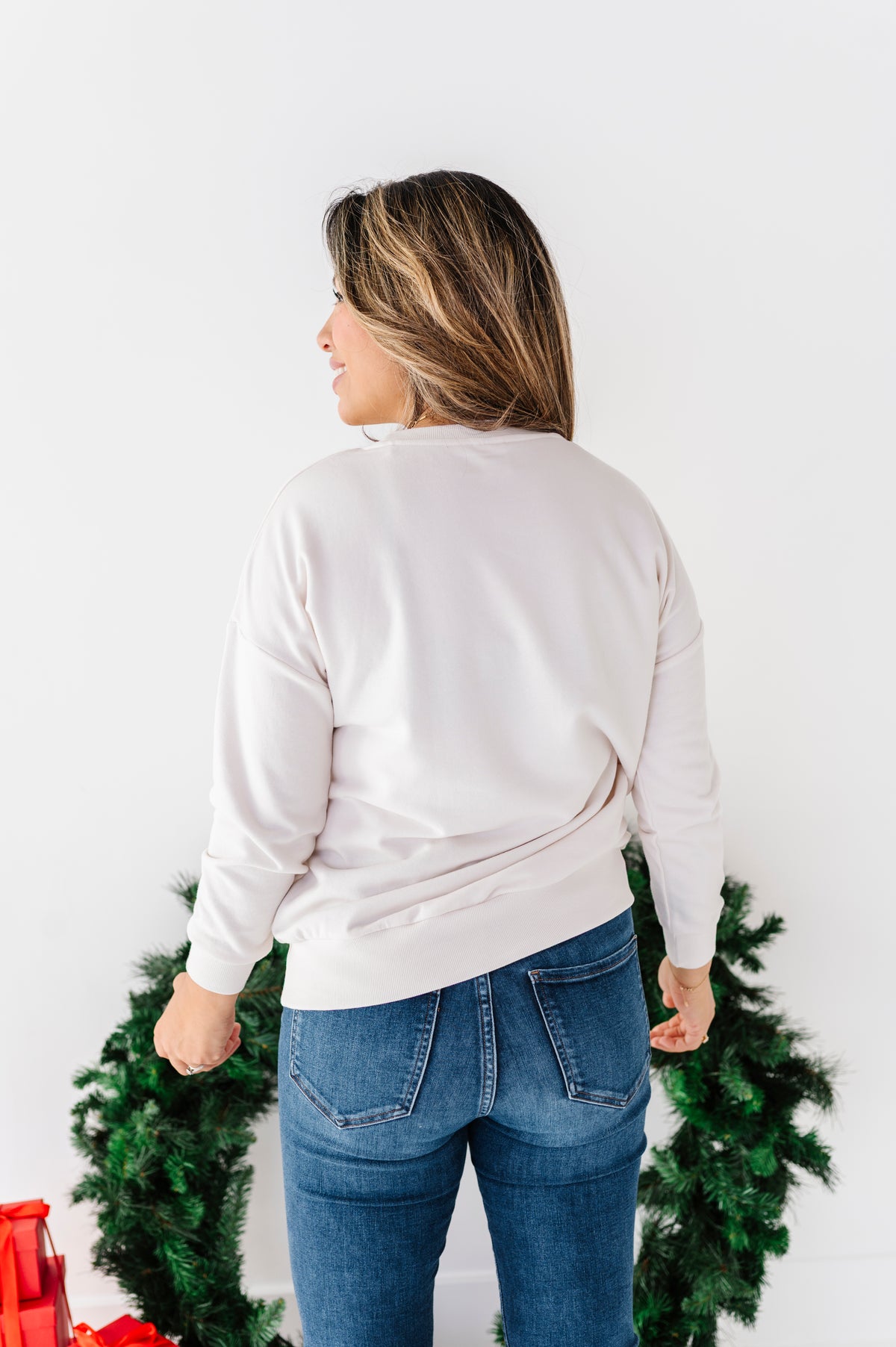 Sleighin' Dingers Lightweight Women's Sweatshirt