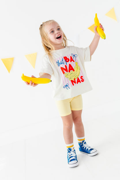 Happy Hues Biker Short Set
