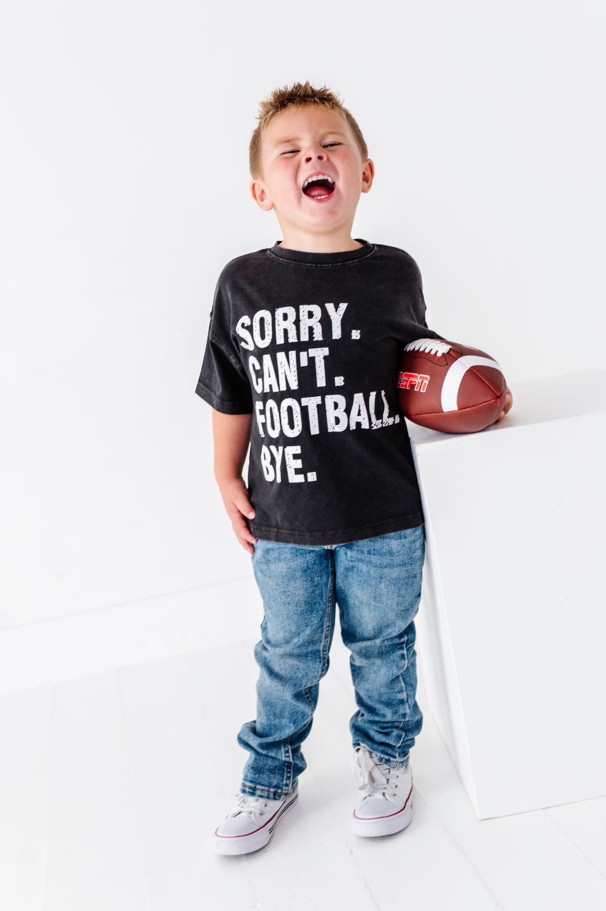 Sorry. Can't. Football. Tee