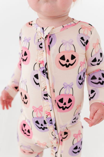Trick or Sweet Ruffle Convertible Romper