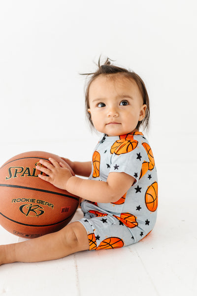 Paxton Zip Shortie Romper