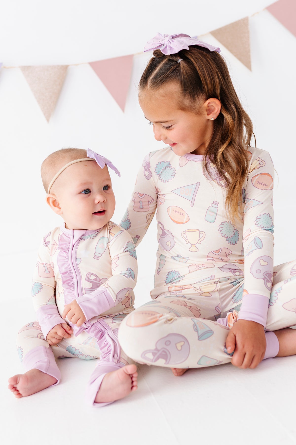 Girly Game Day Bamboo Pajama Set