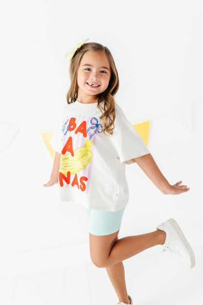 Happy Hues Biker Short Set