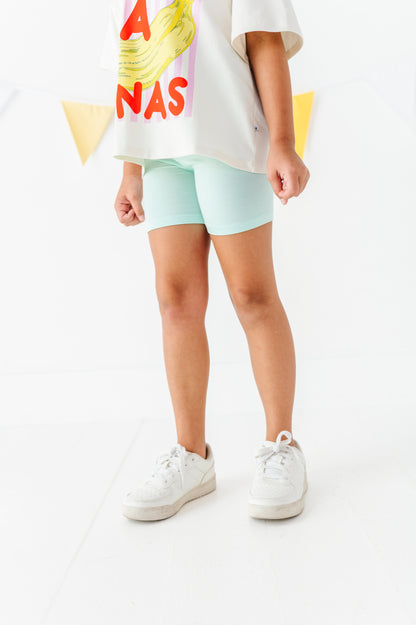 Happy Hues Biker Short Set