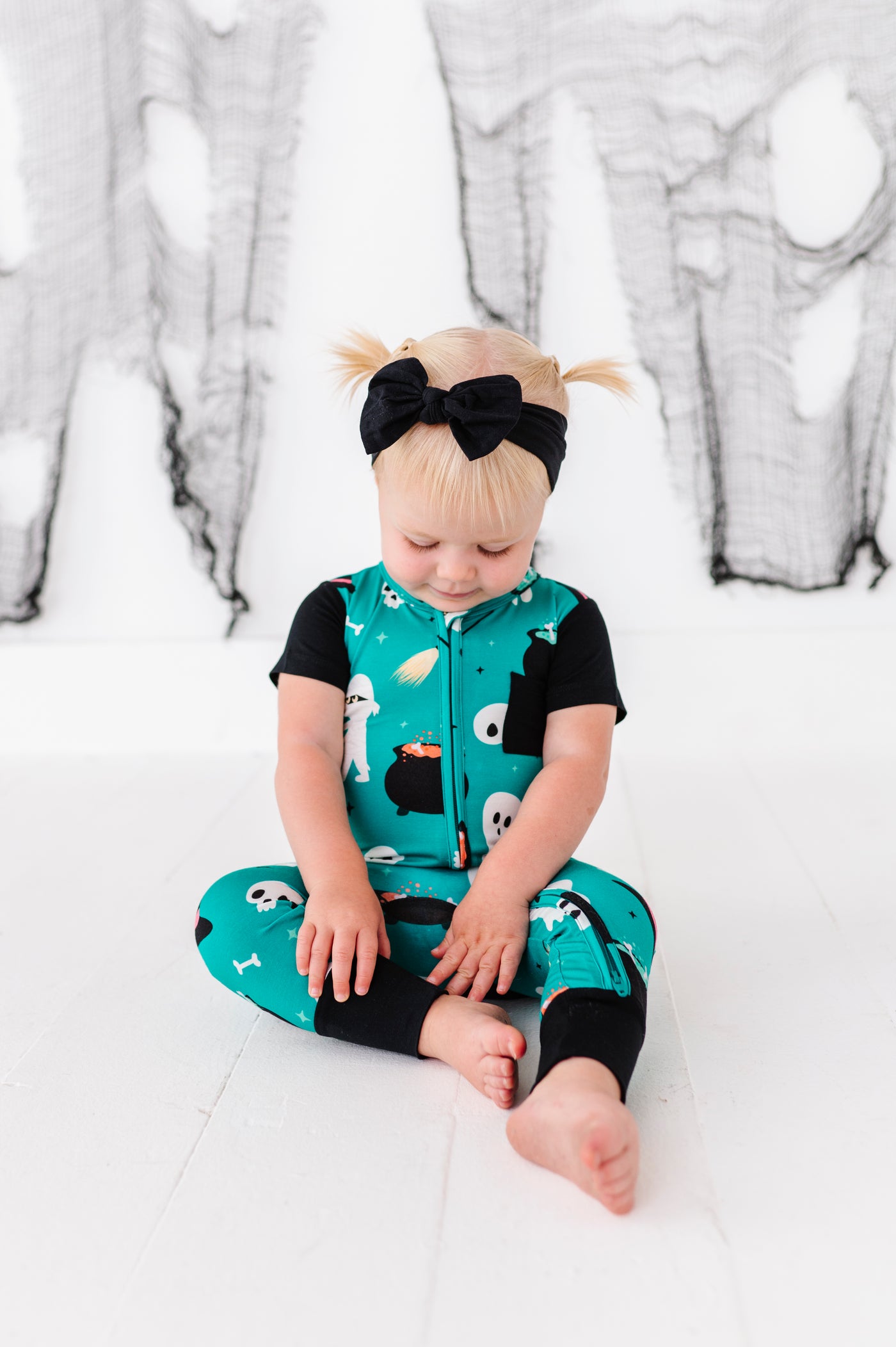 Ghoul Gang Zip Romper