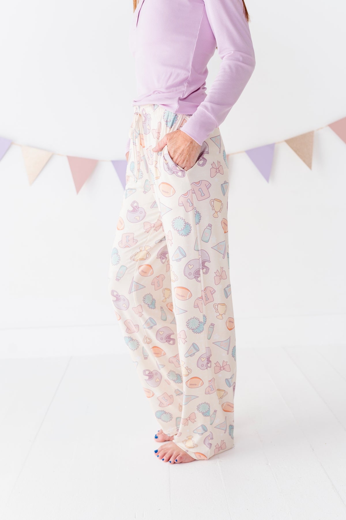Girly Game Day Women's Lounge Set