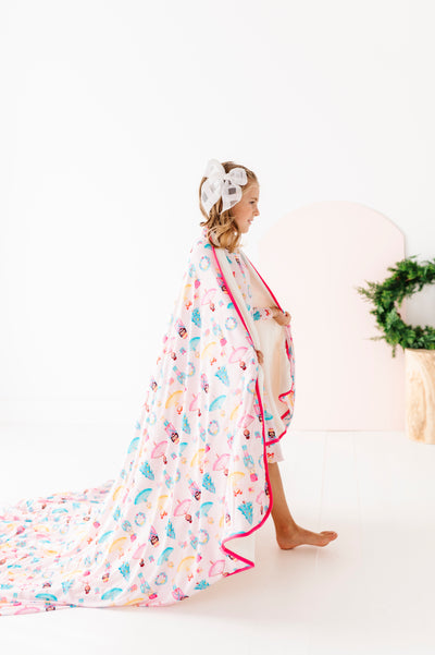 Sugarplum Plush Throw Blanket