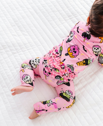 Scoops & Spooks Ruffle Convertible Romper