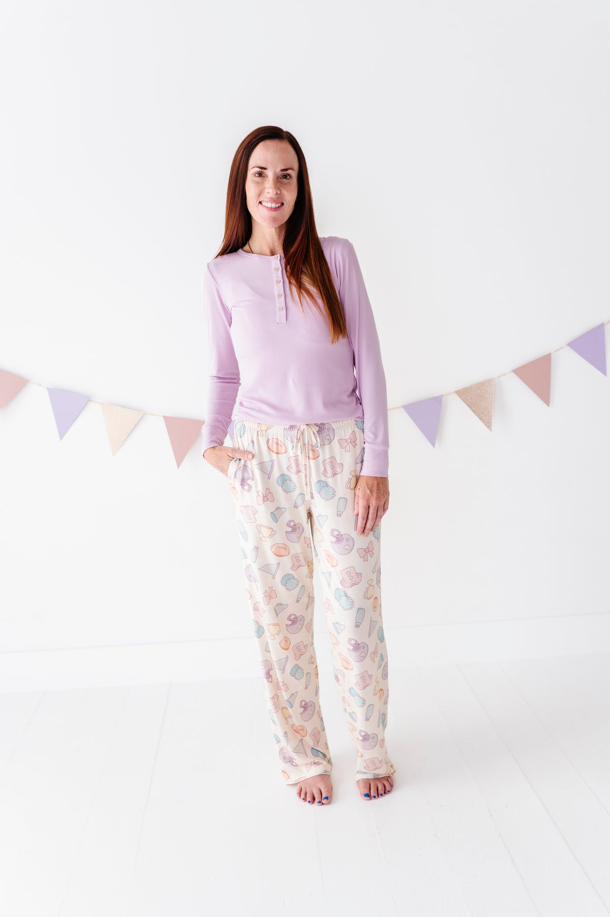 Girly Game Day Women's Lounge Set