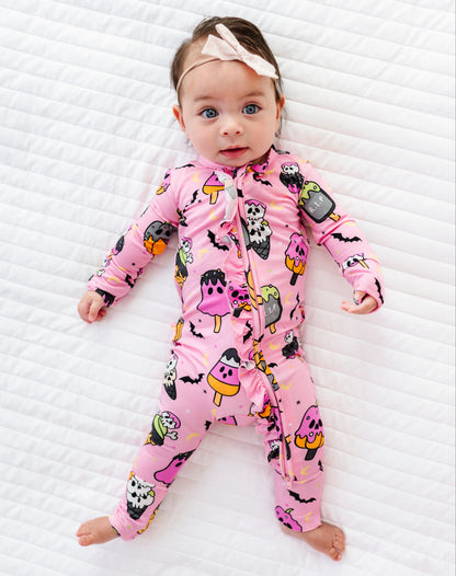 Scoops & Spooks Ruffle Convertible Romper