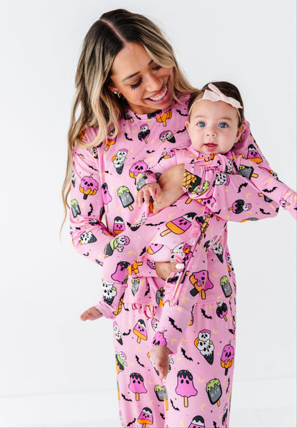 Scoops & Spooks Ruffle Convertible Romper