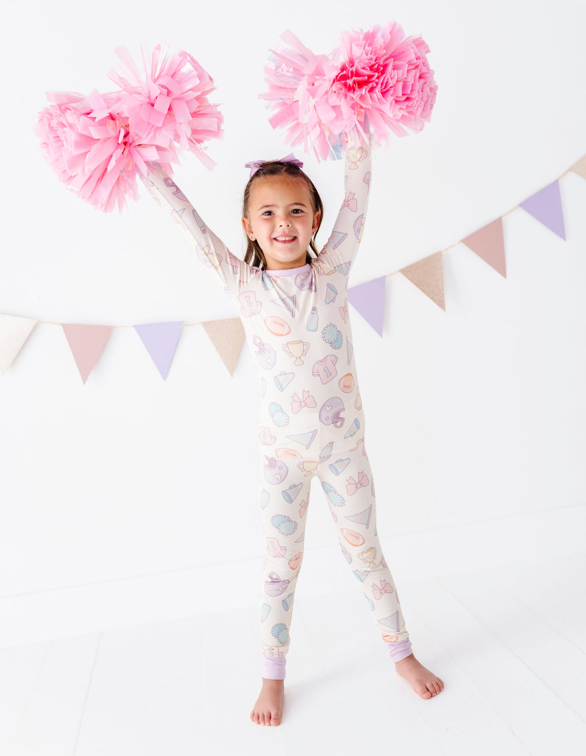 Girly Game Day Bamboo Pajama Set