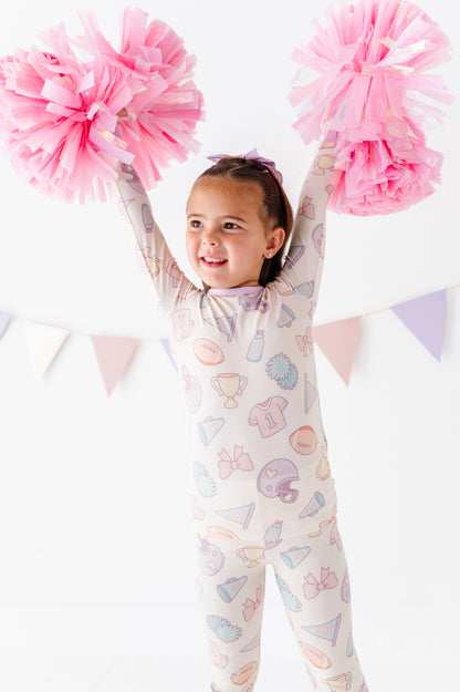 Girly Game Day Bamboo Pajama Set
