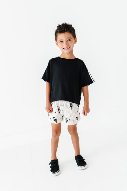 Electric Check T-Shirt Set
