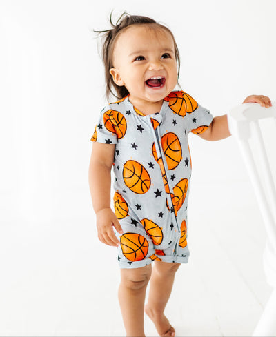 Paxton Zip Shortie Romper