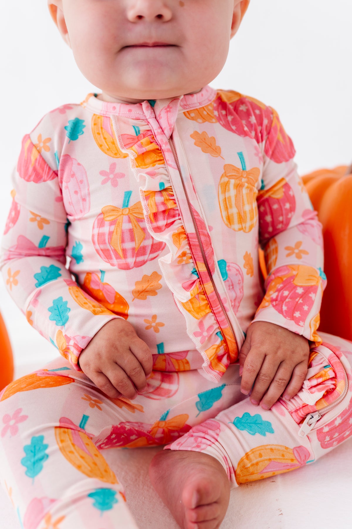 Harvest Bloom Ruffle Convertible Romper