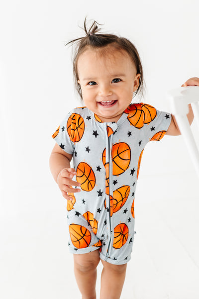Paxton Zip Shortie Romper