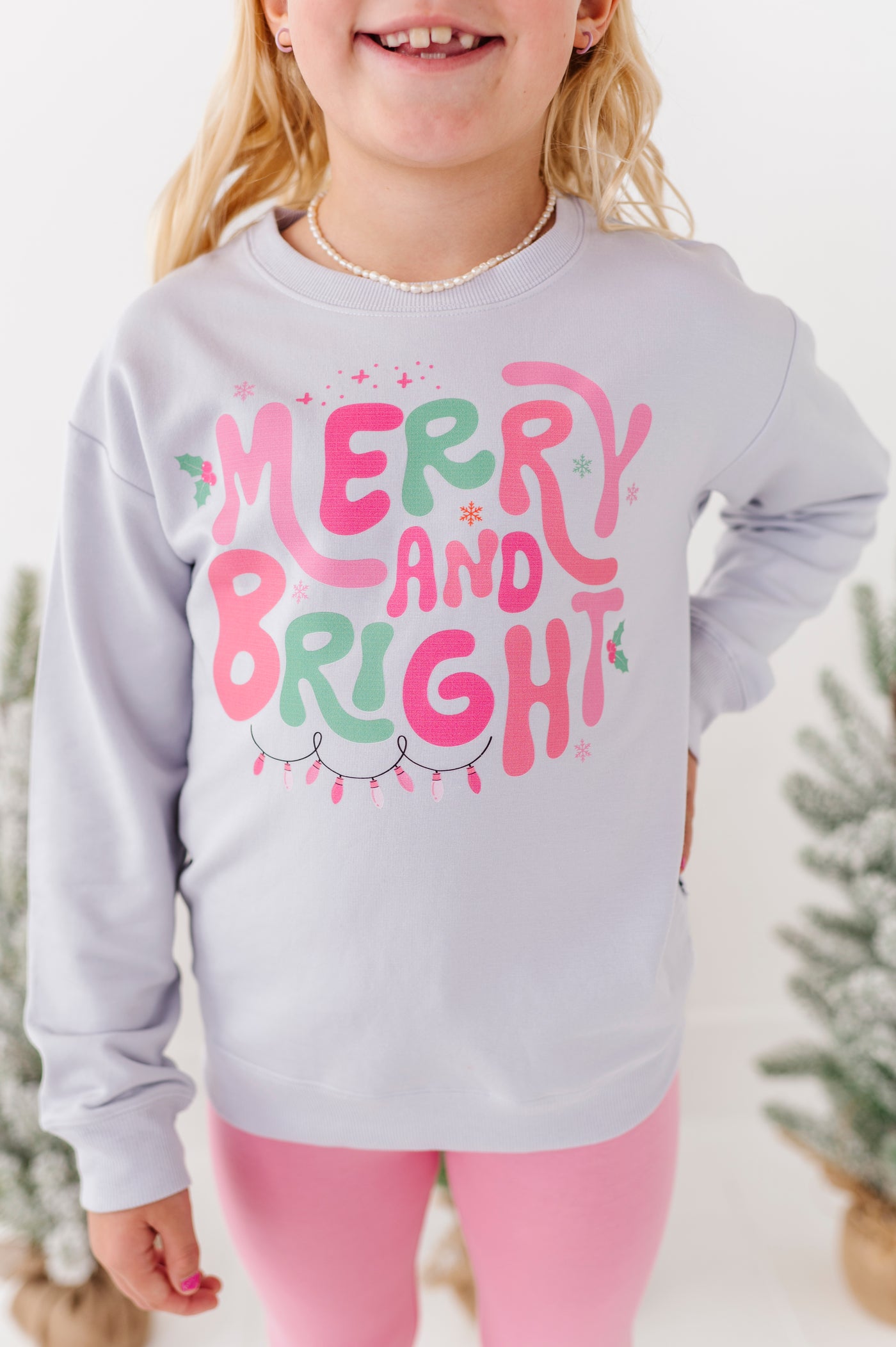 Merry and Bright Crewneck Sweatshirt
