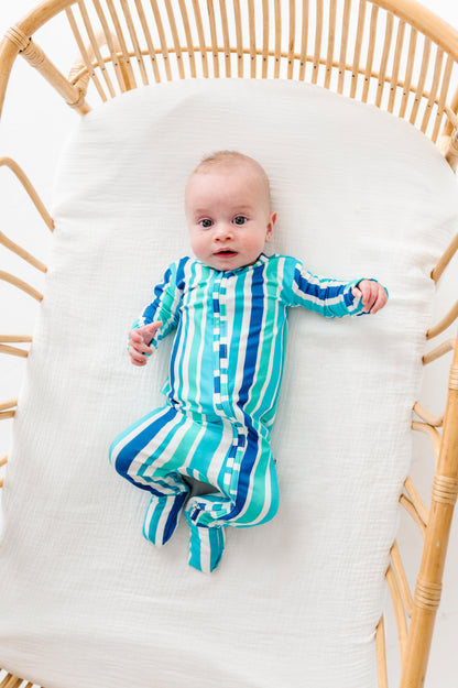 Cabana Stripe Convertible Romper