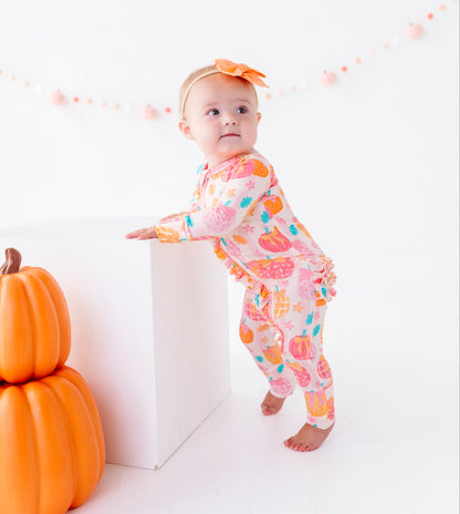Harvest Bloom Ruffle Convertible Romper