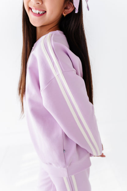 Pep Rally Purple Crewneck Sweatshirt