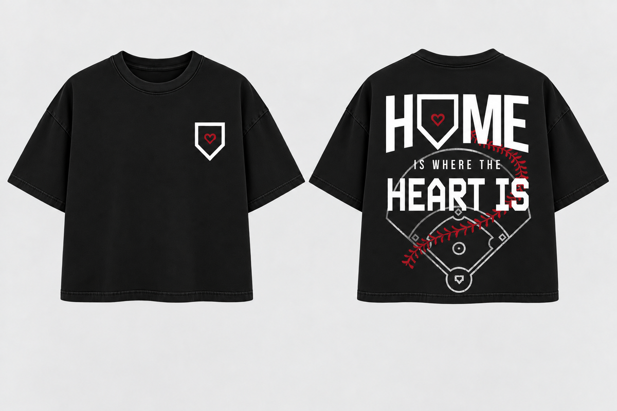 Where The Heart Is Bamboo/Cotton T-Shirt