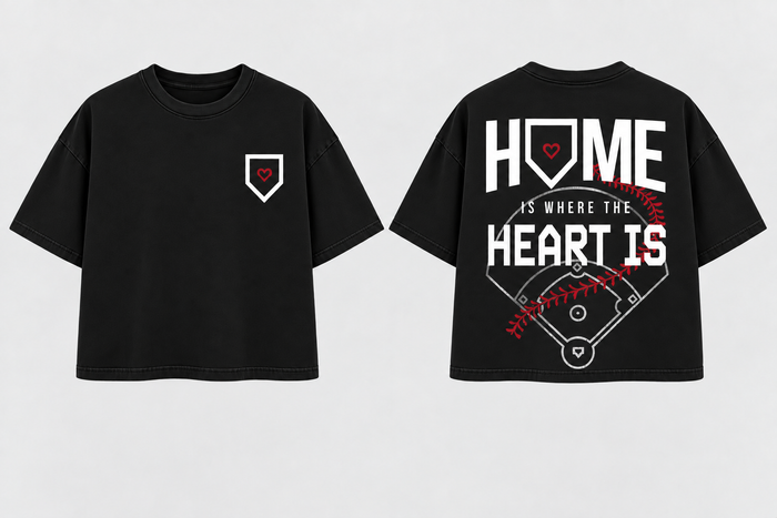 Where The Heart Is Bamboo/Cotton T-Shirt