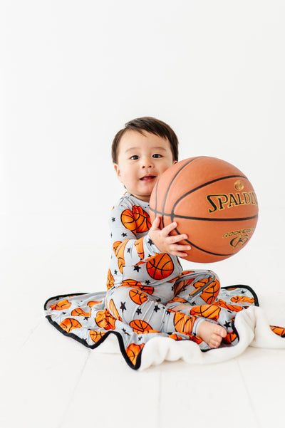 Paxton Plush Birdie Blanket- STROLLER