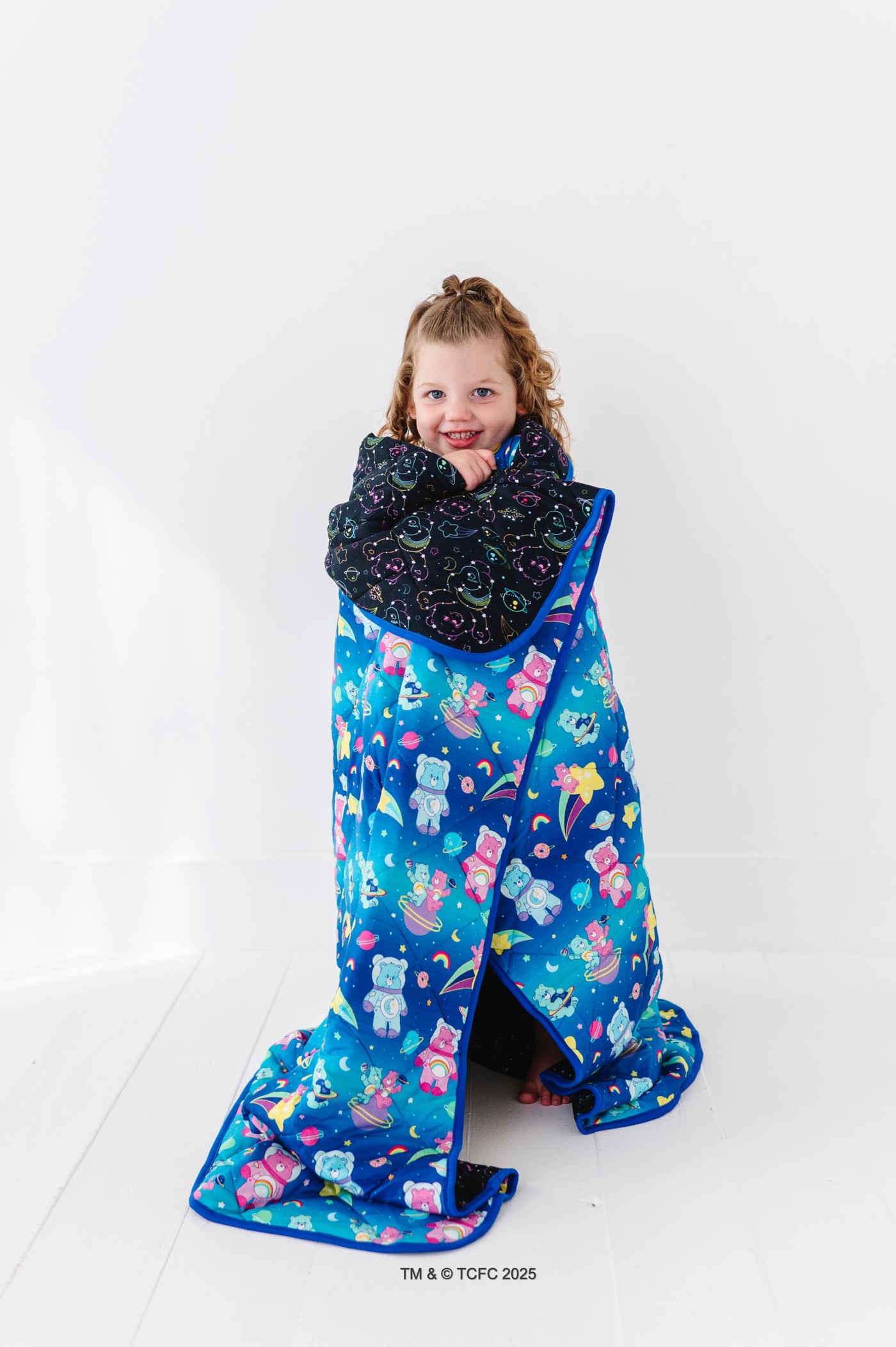 Care Bears™ Cosmic Bears Blue Toddler Birdie Quilt