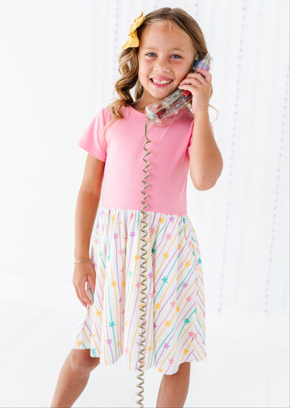 Starlight Stripes Bamboo Dress