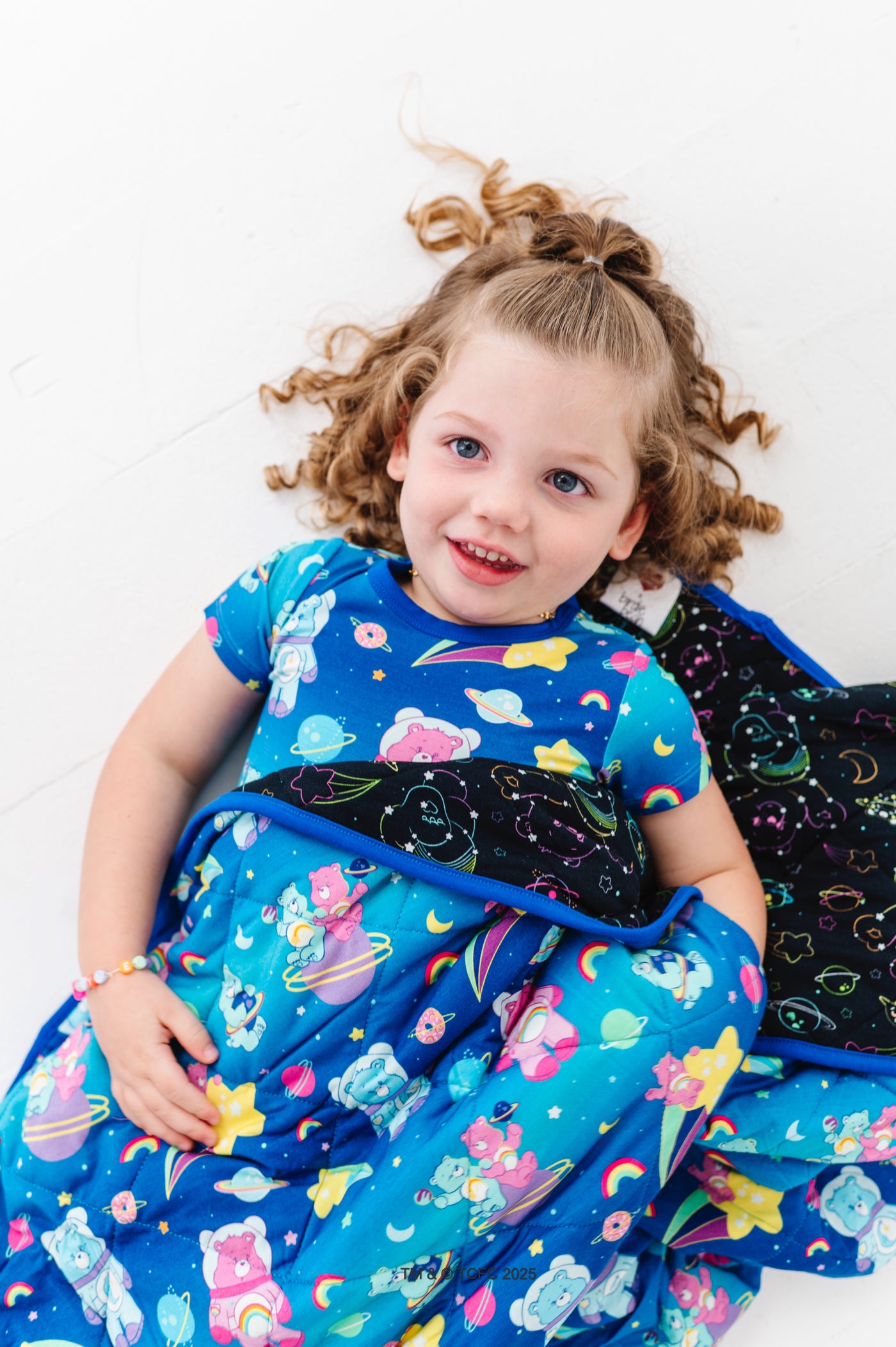 Care Bears™ Cosmic Bears Blue Toddler Birdie Quilt