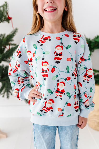 Hangin' with Santa Crewneck Sweatshirt