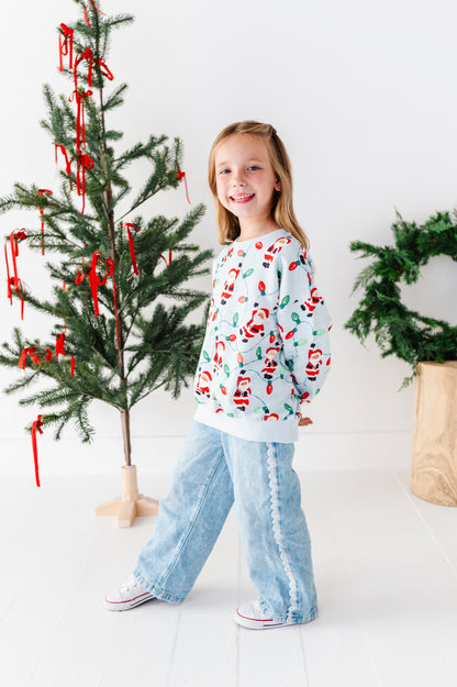 Hangin' with Santa Crewneck Sweatshirt