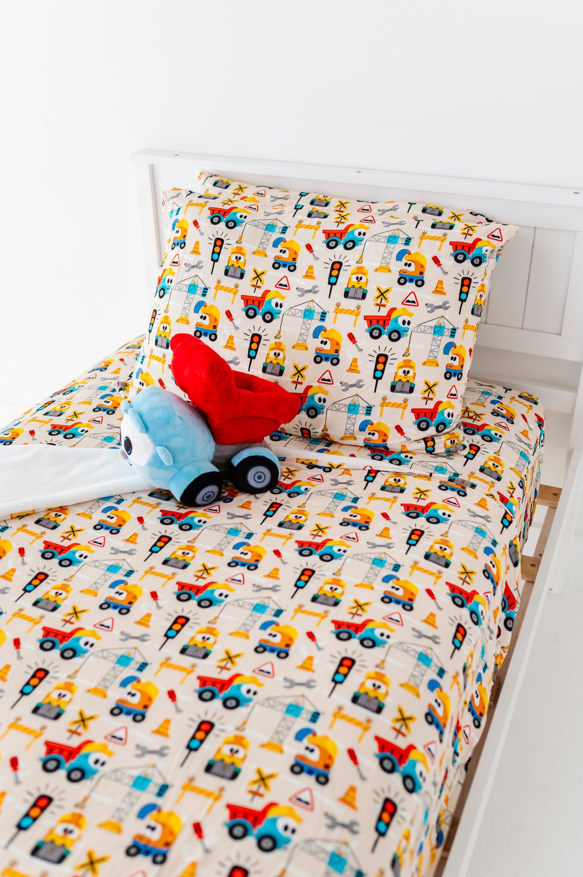 Leo the Truck™- Construction Crew Twin Sheet