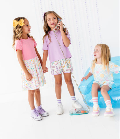 Starlight Stripes Bamboo Dress