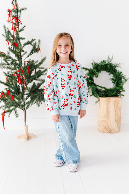 Hangin' with Santa Crewneck Sweatshirt