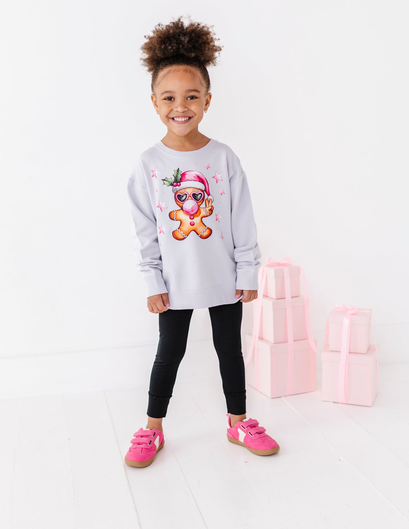 Bubblegum Gingerbread Crewneck Sweatshirt