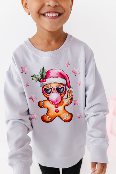 Bubblegum Gingerbread Crewneck Sweatshirt